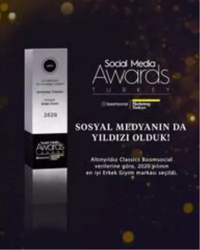 Altınyıldız Classics'e 'Yılın En İyi Erkek Giyim Markası' ödülü