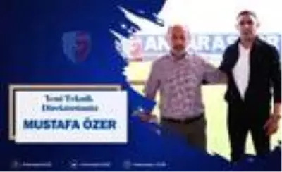 Ankaraspor, teknik direktör Mustafa Özer ile anlaştı Ankaraspor, teknik direktör Mustafa Özer ile anlaştı