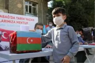 Azerbaycanlı çocuktan, cephedeki babasına mektup Azerbaycanlı çocuktan, cephedeki babasına mektup