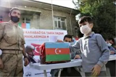 Azerbaycanlı çocuktan, cephedeki babasına mektup Azerbaycanlı çocuktan, cephedeki babasına mektup