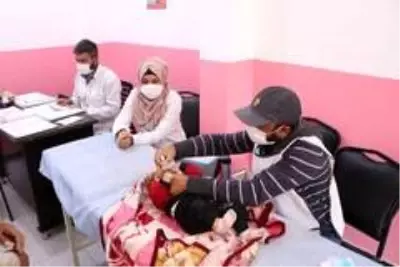 Son dakika haberleri... - Barış Pınarı bölgesindeki çocuklar aşılandı Son dakika haberleri... - Barış Pınarı bölgesindeki çocuklar aşılandı