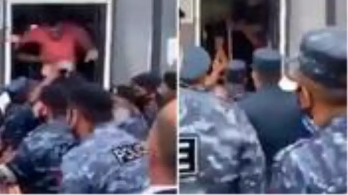 Çaresizliklerini anlatan en iyi video! Ermeni gençler, polis zoruyla otobüse bindirilip cepheye gönderildi