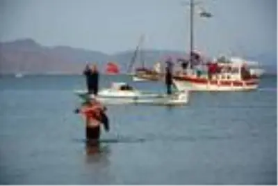 Cumhuriyet Bayramı için 29 kilometre kulaç attı Cumhuriyet Bayramı için 29 kilometre kulaç attı