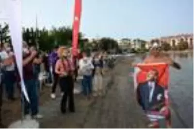 Cumhuriyet Bayramı için 29 kilometre kulaç attı Cumhuriyet Bayramı için 29 kilometre kulaç attı