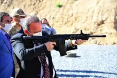 Emniyetin atış poligonu açıldı Emniyetin atış poligonu açıldı
