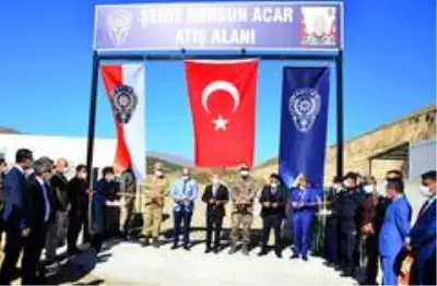 Emniyetin atış poligonu açıldı Emniyetin atış poligonu açıldı