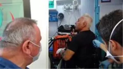 Eşinin darp ettiği iddia edilen engelli koca polise sığındı Eşinin darp ettiği iddia edilen engelli koca polise sığındı