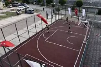 Gümüşhane'de 35 semt sahasının yapımı tamamlandı Gümüşhane'de 35 semt sahasının yapımı tamamlandı