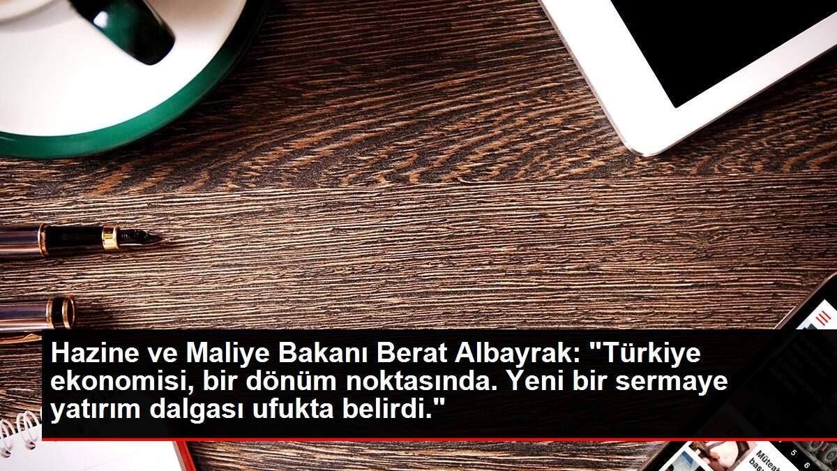 Hazine ve Maliye Bakanı Berat Albayrak: Hazine ve Maliye Bakanı Berat Albayrak: