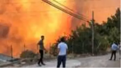 İskenderun'da bir orman yangını daha çıktı; alevler yerleşim yerlerine yaklaştı (3) İskenderun'da bir orman yangını daha çıktı; alevler yerleşim yerlerine yaklaştı (3)