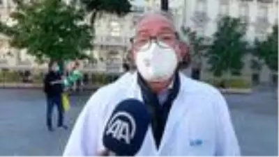 İspanya'da doktorlar 'kaliteli sağlık' talebiyle 25 yıl sonra greve gitti İspanya'da doktorlar 'kaliteli sağlık' talebiyle 25 yıl sonra greve gitti