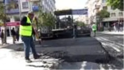 Kahramankazan'da asfalt çalışması Kahramankazan'da asfalt çalışması
