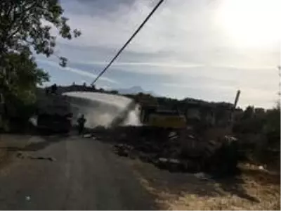Kamulaştırma çalışmaları tamamlanan yapılar yıkıldı Kamulaştırma çalışmaları tamamlanan yapılar yıkıldı