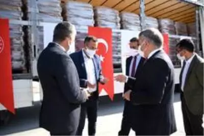 Kayseri'de çiftçilere Macar fiğ tohumu dağıtıldı Kayseri'de çiftçilere Macar fiğ tohumu dağıtıldı