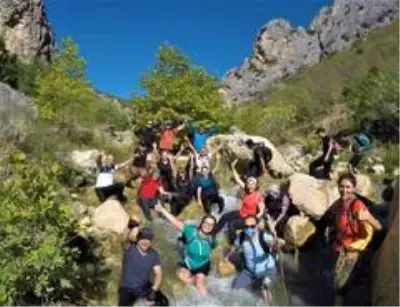Keşfedilmeyi bekleyen Koyunlu Kanyonu havadan ve su altından görüntülendi Keşfedilmeyi bekleyen Koyunlu Kanyonu havadan ve su altından görüntülendi