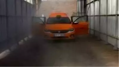 Korona virüse karşı dezenfeksiyon çalışmaları sürüyor Korona virüse karşı dezenfeksiyon çalışmaları sürüyor