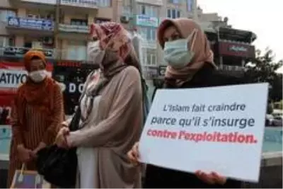 Memur-Sen Aydın'da Macron'un küstahlığını kınadı Memur-Sen Aydın'da Macron'un küstahlığını kınadı