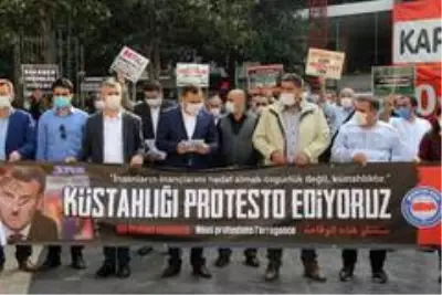 Memur-Sen Aydın'da Macron'un küstahlığını kınadı Memur-Sen Aydın'da Macron'un küstahlığını kınadı