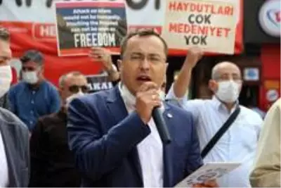 Memur-Sen Aydın'da Macron'un küstahlığını kınadı Memur-Sen Aydın'da Macron'un küstahlığını kınadı