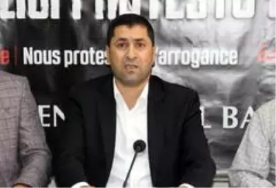 Memur-Sen Aydın'da Macron'un küstahlığını kınadı Memur-Sen Aydın'da Macron'un küstahlığını kınadı