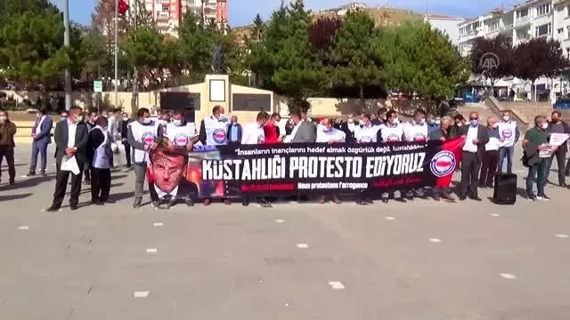 Memur-Sen, Macron'un İslam karşıtı açıklamalarını protesto etti