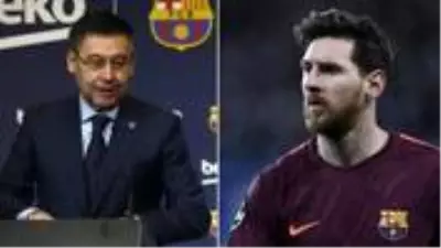 Messi ile kriz yaşayan Barcelona Başkanı Bartomeu istifa etti Messi ile kriz yaşayan Barcelona Başkanı Bartomeu istifa etti
