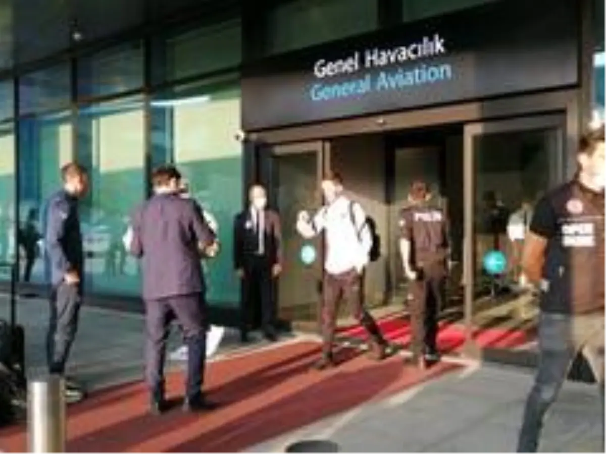 PSG, İstanbul'a geldi