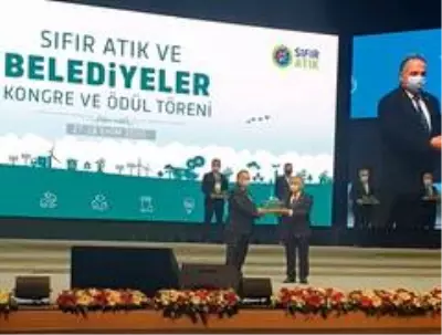 Talas Belediyesi'ne 'Sıfır atık fikir' ödülü Talas Belediyesi'ne 'Sıfır atık fikir' ödülü