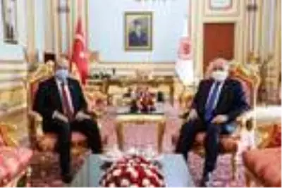 TBMM Başkanı Şentop, KKTC Cumhurbaşkanı Tatar ile görüştü TBMM Başkanı Şentop, KKTC Cumhurbaşkanı Tatar ile görüştü