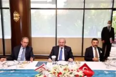 TBMM Başkanı Şentop, KKTC Cumhurbaşkanı Tatar ile görüştü TBMM Başkanı Şentop, KKTC Cumhurbaşkanı Tatar ile görüştü