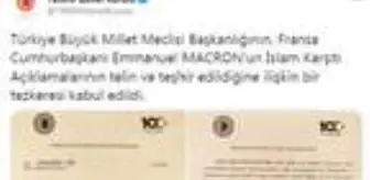 İyi Parti: Son dakika haberleri! TBMM'den Fransa Cumhurbaşkanı Macron'a 'telin ve teşhir' İyi Parti: Son dakika haberleri! TBMM'den Fransa Cumhurbaşkanı Macron'a 'telin ve teşhir'