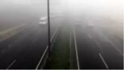 Tekirdağ'da yoğun sis etkili oldu Tekirdağ'da yoğun sis etkili oldu