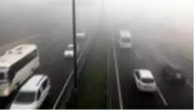 Tekirdağ'da yoğun sis etkili oldu Tekirdağ'da yoğun sis etkili oldu