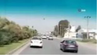 Trafikte makas atarken polis kamerasına yakalandı Trafikte makas atarken polis kamerasına yakalandı
