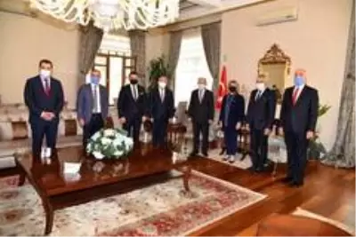 Son dakika! Türkiye Kent Konseyleri Birliği'nden Vali Karadeniz'e ziyaret Son dakika! Türkiye Kent Konseyleri Birliği'nden Vali Karadeniz'e ziyaret