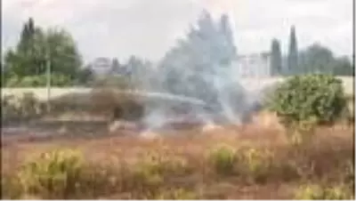 Son dakika haberleri! Antalya'da otluk ve çalılık alanda çıkan yangın söndürüldü Son dakika haberleri! Antalya'da otluk ve çalılık alanda çıkan yangın söndürüldü