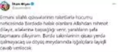 Azerbaycan Cumhurbaşkanı Aliyev'den Ermenistan'a Azerbaycan Cumhurbaşkanı Aliyev'den Ermenistan'a
