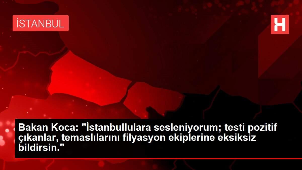 Son dakika haberi | Bakan Koca: Son dakika haberi | Bakan Koca: