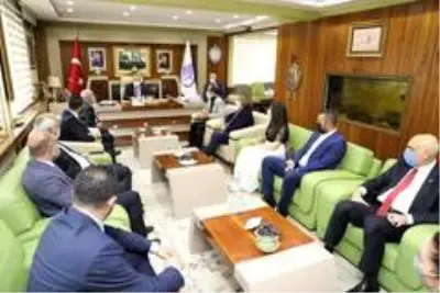 Son dakika haberleri | Başkan Çerçi Türkiye Kent Konseyleri Birliği'ni ağırladı Son dakika haberleri | Başkan Çerçi Türkiye Kent Konseyleri Birliği'ni ağırladı