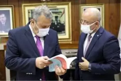 Son dakika haberleri | Başkan Çerçi Türkiye Kent Konseyleri Birliği'ni ağırladı Son dakika haberleri | Başkan Çerçi Türkiye Kent Konseyleri Birliği'ni ağırladı