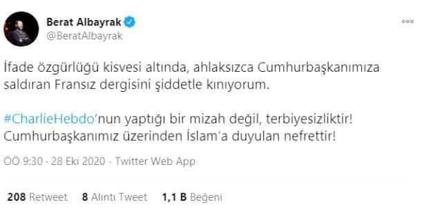 Charlie Hebdo'dan Cumhurbaşkanı Erdoğan'a alçak saldırı! Ahlaksız karikatüre Türkiye'den tepki yağıyor Charlie Hebdo'dan Cumhurbaşkanı Erdoğan'a alçak saldırı! Ahlaksız karikatüre Türkiye'den tepki yağıyor