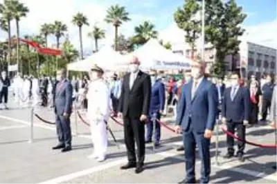 Cumhuriyet Bayramının 97.yılında Marmaris'te çelenk sunma töreni yapıldı Cumhuriyet Bayramının 97.yılında Marmaris'te çelenk sunma töreni yapıldı
