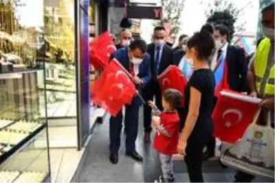 Cumhuriyet kortej yürüyüşü ilgi gördü Cumhuriyet kortej yürüyüşü ilgi gördü