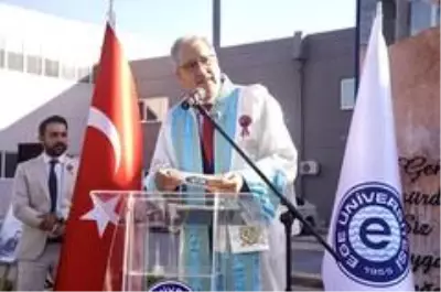 Ege Üniversitesinde Cumhuriyet Bayramı töreni