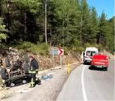 Fethiye'de devrilen cipin altında kalan sürücü öldü Fethiye'de devrilen cipin altında kalan sürücü öldü