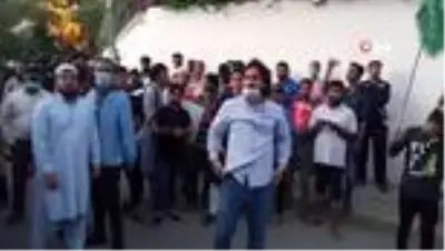 Son dakika haberleri! Fransa'nın Karaçi Konsolosluğu önünde 'Macron' protestosu Son dakika haberleri! Fransa'nın Karaçi Konsolosluğu önünde 'Macron' protestosu