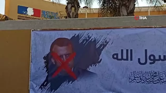 Gazze halkından Fransa karşıtı gösteri Haber
