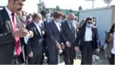 İYİ Parti Genel Başkanı Akşener'den, Patiliköy'e ziyaret