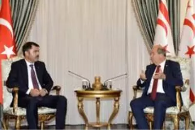 Son dakika haber! - KKTC Cumhurbaşkanı Tatar, Çevre ve Şehircilik Bakanı Kurum'u kabul etti Son dakika haber! - KKTC Cumhurbaşkanı Tatar, Çevre ve Şehircilik Bakanı Kurum'u kabul etti