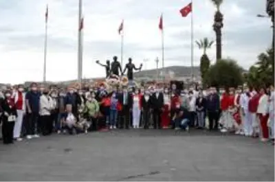 Kuşadası'nda Cumhuriyet Bayramı kutlamaları başladı Kuşadası'nda Cumhuriyet Bayramı kutlamaları başladı